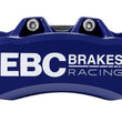 Load image into Gallery viewer, EBC Racing 2023+ Nissan 400Z Blue Apollo-6 Calipers 355mm Rotors Front Big Brake Kit - Side View