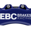 Load image into Gallery viewer, EBC Racing 2023+ Nissan 400Z Blue Apollo-6 Calipers 380mm Rotors Front Big Brake Kit - Side View