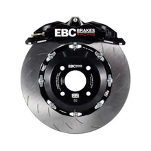 Load image into Gallery viewer, EBC Racing 5.0L Black Apollo-4 Calipers 355mm Rotors Front Big Brake Kit fits 2010 Ford Mustang GT - Main Product View