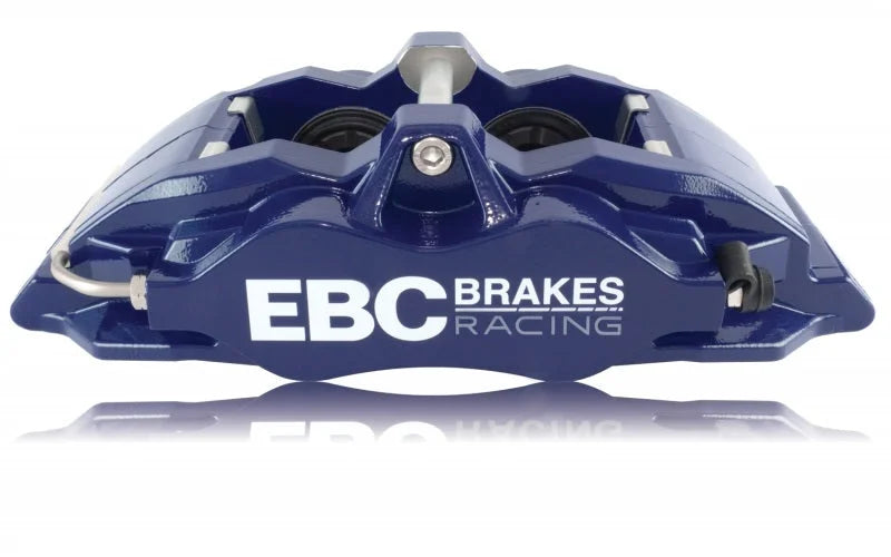 EBC Racing 92-00 BMW M3 (E36) Front Left Apollo-4 Blue Caliper - Additional View 5