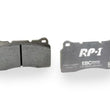 Load image into Gallery viewer, EBC Racing 92-99 Dodge Viper RP-1 Front/Race Rear Brake Pads (Pair Only) - Back View