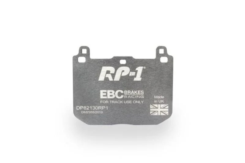EBC Racing Baer S4 Caliper RP-1 Race Brake Pads - Side View