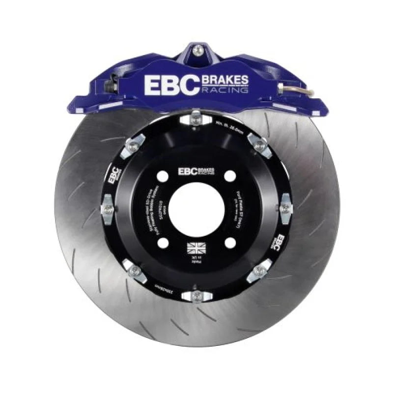 EBC Racing Blue Apollo-4 Calipers 330mm Rotors Front Big Brake Kit fits Ford Fiesta / 2014-2017 Ford Fiesta ST (mk7) - Mai...