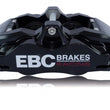 Load image into Gallery viewer, EBC Racing Front Right Apollo-4 Black Caliper fits Audi S1 / 2014-2017 Ford Fiesta ST / 2014-2021 Mini Cooper S - Side View