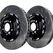 Load image into Gallery viewer, EBC Racing Replacement BBK Complete Assembly 330mm Disc Rings (Pair) fits 2012-2017 Ford Fiesta ST (mk7) - Side View