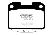 Load image into Gallery viewer, EBC Redstuff Rear Brake Pads fits 1994-1996 Dodge Stealth / 1994-1996 Dodge Stealth R/T / 1994-1996 Dodge Stealth R/T Turb...