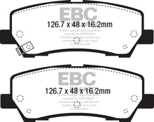 Load image into Gallery viewer, EBC Redstuff Rear Brake Pads fits 2015-2023 Ford Mustang 2.3L Turbo Performance Pkg - Main Product View