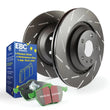 Load image into Gallery viewer, EBC S2 Kits Greenstuff Pads and USR Rotors - Side View