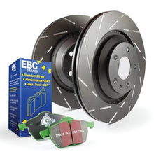Load image into Gallery viewer, EBC S2 Kits Greenstuff Pads and USR Rotors - Side View