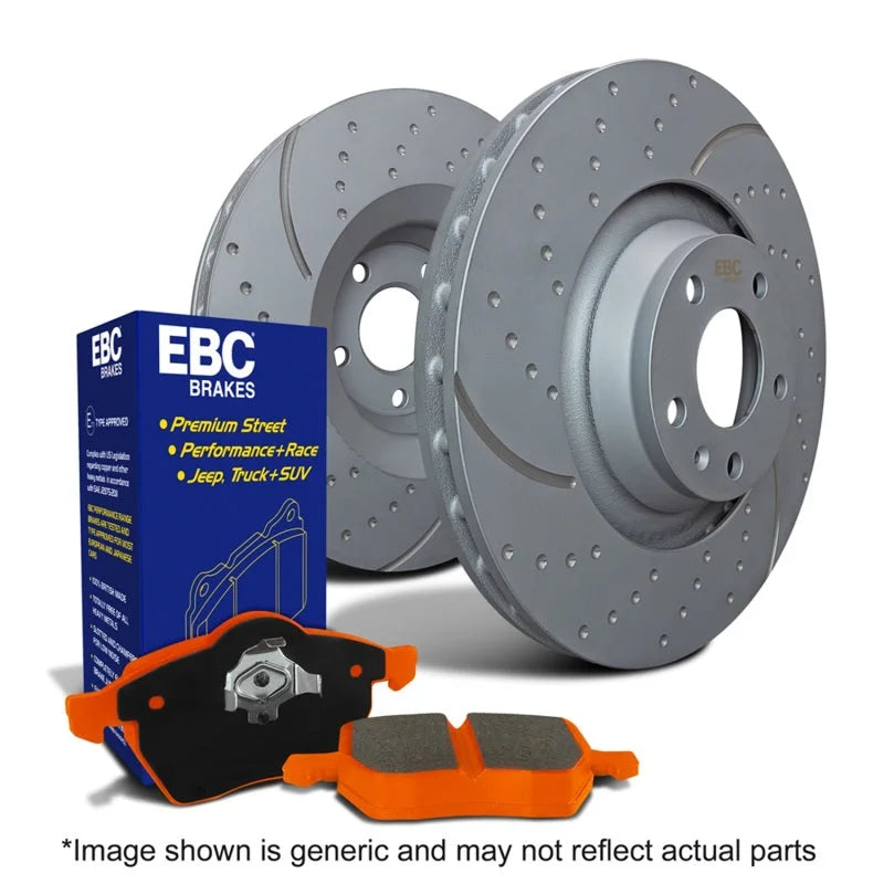 EBC S8 Brake Pad and Rotor Kit - Main Product View