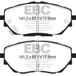 Load image into Gallery viewer, EBC Ultimax Front Brake Pads fits 2018-2022 Toyota C-HR - Main Product View