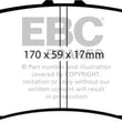Load image into Gallery viewer, EBC 07-13 Acura MDX 3.7 Ultimax2 Front Brake Pads - Main Product View