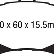 Load image into Gallery viewer, EBC 14+ Mazda 6 2.5 Ultimax2 Front Brake Pads - Main Product View