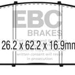 Load image into Gallery viewer, EBC 2017+ Honda CR-V 1.5L Turbo Ultimax2 Front Brake Pads - Main Product View