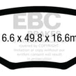 Load image into Gallery viewer, EBC 12+ Chrysler Town &amp; Country 3.6 Ultimax2 Rear Brake Pads - Main Product View