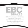 Load image into Gallery viewer, EBC Wilwood Dynapro Lug Mount Caliper Greenstuff Brake Pads - Side View