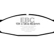 Load image into Gallery viewer, EBC Yellowstuff Front Brake Pads fits 1994-1996 Ford Bronco Eddie Bauer / 1994-1996 Ford Bronco XL / 1994-1996 Ford Bronco...