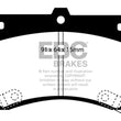 Load image into Gallery viewer, EBC Yellowstuff Front Brake Pads fits 1994-1997 Ford Aspire / 1994-1995 Ford Aspire SE / 1991-1993 Ford Escort / 1991-1993...