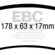 Load image into Gallery viewer, EBC 11 Ford F250 (inc Super Duty) 6.2 (2WD) Yellowstuff Front Brake Pads - Main Product View