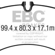 Load image into Gallery viewer, EBC 2016+ Porsche Boxster 718 (Iron Rotors Only) 2.5L Turbo Yellowstuff Front Brake Pads - Main Product View
