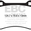 Load image into Gallery viewer, EBC 2016+ Mazda Miata MX-5 / 17-20 Fiat 124 Spider Abarth Yellowstuff Front Brake Pads - Main Product View