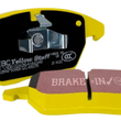 Load image into Gallery viewer, EBC 2020+ Mercedes-Benz CLA45 AMG 2.0T (C118) Yellowstuff Front Brake Pads - Detail View