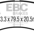 Load image into Gallery viewer, EBC Yellowstuff Front/Rear Brake Pads fits 2017+ Ford F-450 - Main Product View