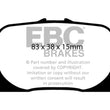 Load image into Gallery viewer, EBC Yellowstuff Rear Brake Pads fits 2000-2001 Lexus ES300 / 2005-2010 Scion tC / 2007-2008 Scion tC Spec / 2000-2001 Toyo...