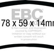 Load image into Gallery viewer, EBC 08-10 Ford F250 (inc Super Duty) 5.4 (2WD) Yellowstuff Rear Brake Pads - Main Product View