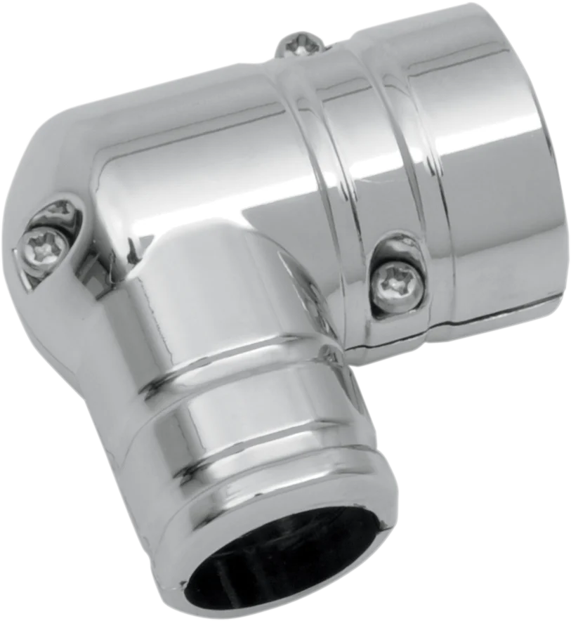 EFI Fuel Line Fitting Cover - Chrome DragSpecialties 77315 - Main Product View
