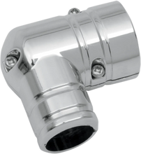 Load image into Gallery viewer, EFI Fuel Line Fitting Cover - Chrome DragSpecialties 77315 - Main Product View