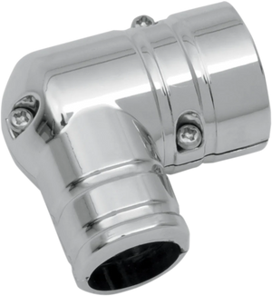 EFI Fuel Line Fitting Cover - Chrome DragSpecialties 77315 - Main Product View