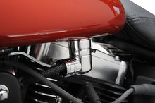 Load image into Gallery viewer, EFI Fuel Line Fitting Cover - Chrome DragSpecialties 77315 - Side View