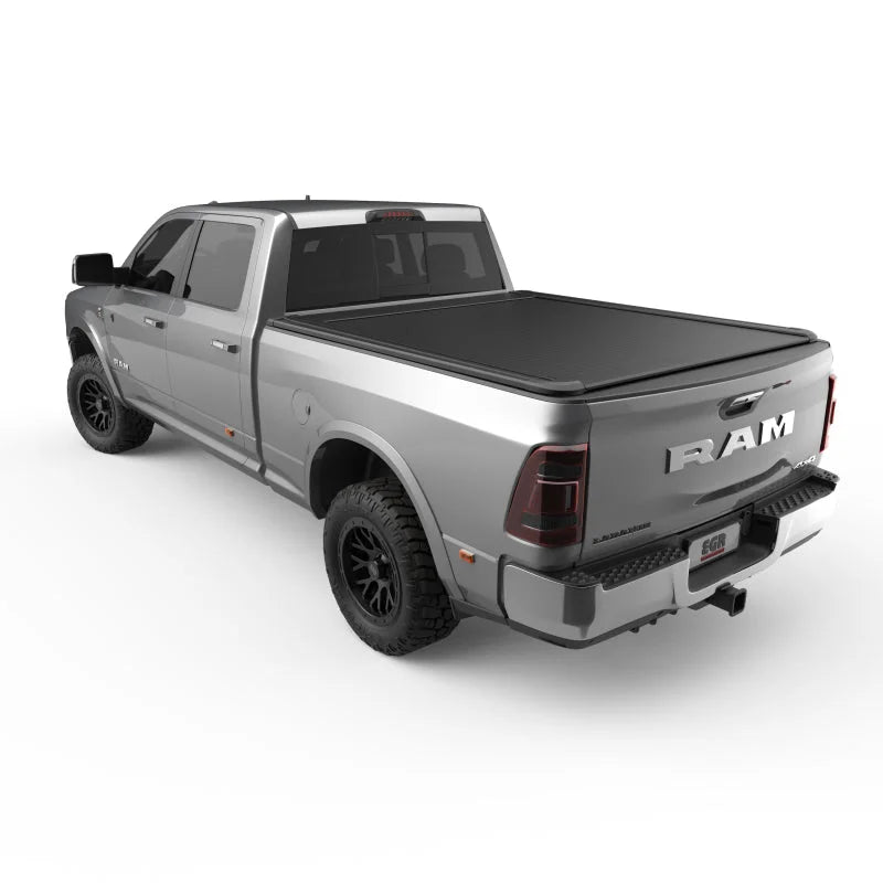 EGR 15-19 Ram 2500 Classic 6.4ft Bed (w/o RAMBOX) RollTrac Electric Tonneau Cover - Side View