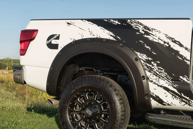 EGR 16+ Nissan Titan XD Bolt-On Look Fender Flares - Set - Additional View 5
