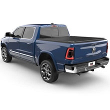 Load image into Gallery viewer, EGR 19-23 Dodge Ram 1500 Short Box RollTrac Manual Retratable Bed Cover - Side View