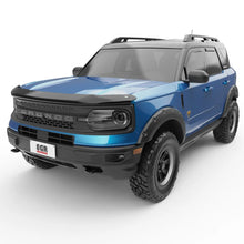 Load image into Gallery viewer, EGR 21-22 Ford Bronco Sport 4 Door In-Channel Window Visors - Dark Smoked (573561) - Installation View