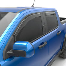 Load image into Gallery viewer, EGR 22-23 Ford Maverick Lariat XL XLT Front/Rear Window Visors - Dark Smoke Finish - Main Product View