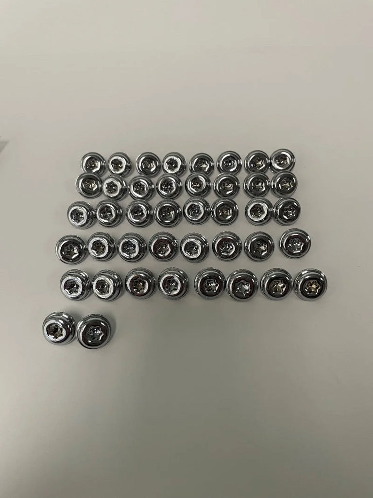EGR Injection Molded Chrome Push In Bolt Kit - Main Product View