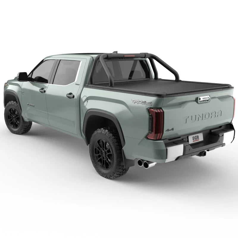EGR RollTrac Black Steel Sport Bar for Toyota Tundra - Installation View