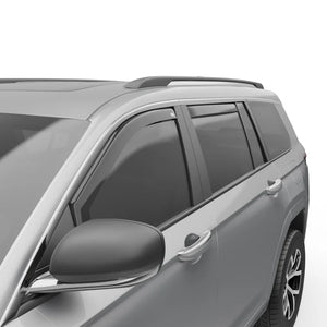 EGR  Smoke Finish In-channel Window Visors for Grand Cherokee L (WL) - Main Product View
