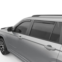 Load image into Gallery viewer, EGR  Smoke Finish In-channel Window Visors for Grand Cherokee L (WL) - Back View