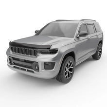 Load image into Gallery viewer, EGR  Smoke Finish In-channel Window Visors for Grand Cherokee L (WL) - Installation View
