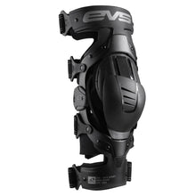 Load image into Gallery viewer, EVS Axis Sport Knee Brace Black/Black/Grey - Small/Right - Side View