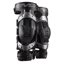 Load image into Gallery viewer, EVS Axis Sport Knee Brace Pair Black/Black/Grey - Small
