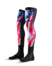 Load image into Gallery viewer, EVS Base Layer Fusion Sock 1776 Red/White/Blue -Youth