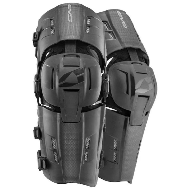 EVS RS9 Knee Brace Black - XL/Right - Side View