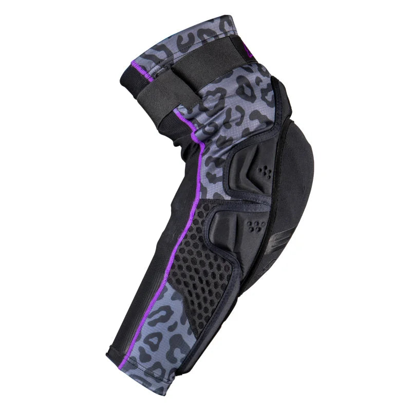 EVS Slayco96 Knee Guard Pair Ghost/Leopard - Small/Medium - Detail View