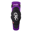 Load image into Gallery viewer, EVS Slayco96 Knee Guard Pair Purple/Black - Youth - Detail View