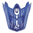 Load image into Gallery viewer, EVS T3 Pinner Visor - Blue/White